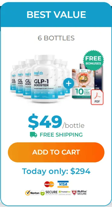 Buy GLP-1 Booster 6 Bottle